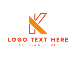 Advertising - Generic Creative Letter K logo design