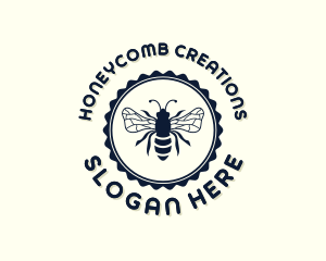 Bee Apothecary Wasp logo design