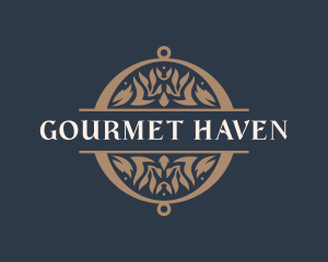 Elegant Upscale Restaurant logo design