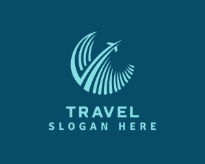 Airport Travel Agency logo design