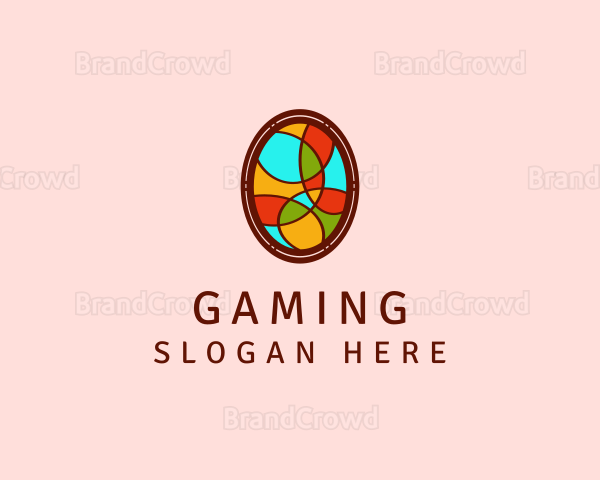 Stained Glass Mirror Logo