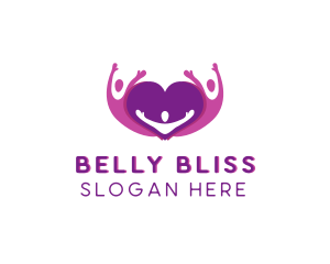 Pregnancy - Family Parent Fertility logo design