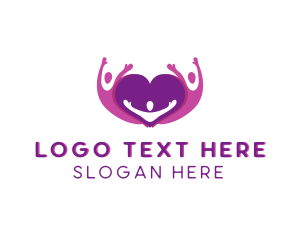 Pregnancy - Family Parent Fertility logo design