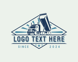 Dump Truck Haulage Logo