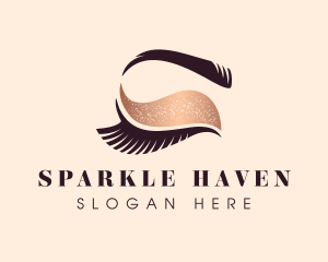 Glitter - Glitter Beauty Eyelash logo design