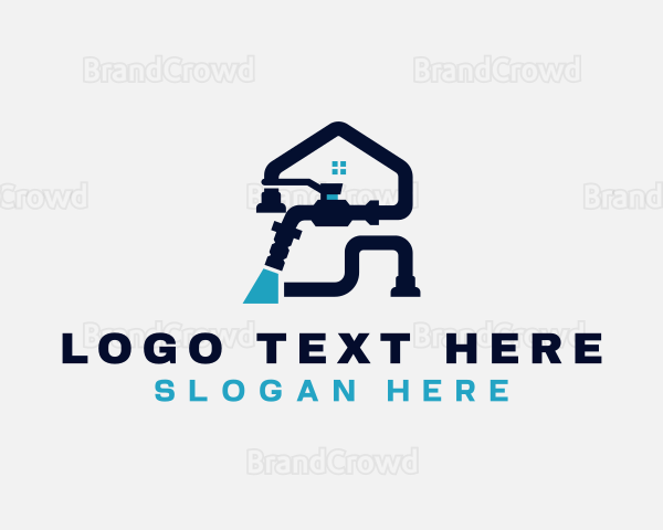 Faucet Plumbing Plumber Logo