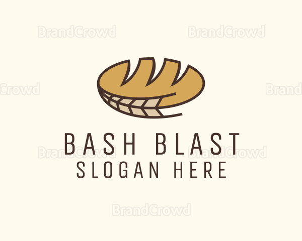 Bread Wheat Bakery Logo