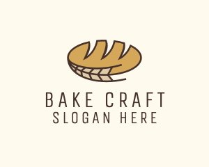 Bread Wheat Bakery logo design