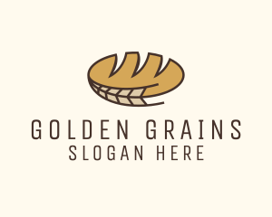 Grains - Bread Wheat Bakery logo design