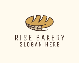 Bread Wheat Bakery logo design