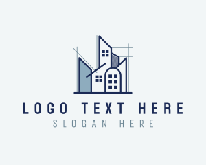 Structure Building Contractor Logo