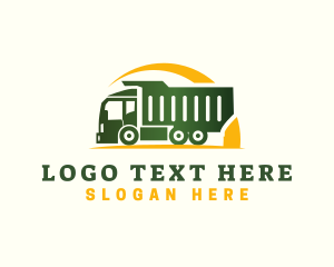 Logistics - Logistics Dump Truck logo design