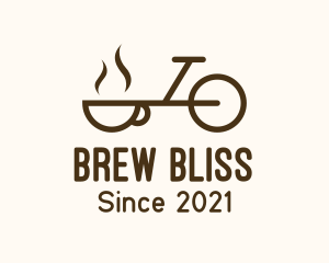 Delivery Bike Cup logo design