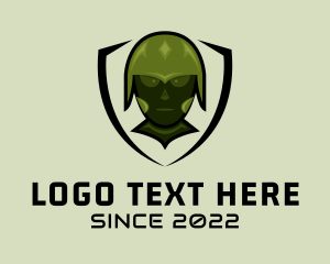 Soldier - Gaming Soldier Avatar logo design