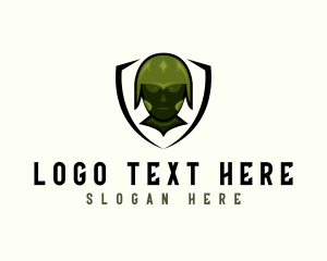 Pubg - Gaming Soldier Avatar logo design