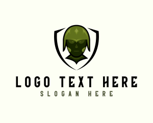 Gaming - Gaming Soldier Avatar logo design