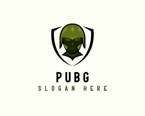 Gaming Soldier Avatar logo design