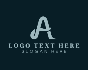 Letter A - Hairdresser Style Salon logo design