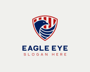 Eagle Shield Security logo design