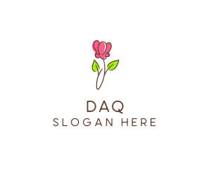 Beauty Product Flower  Logo