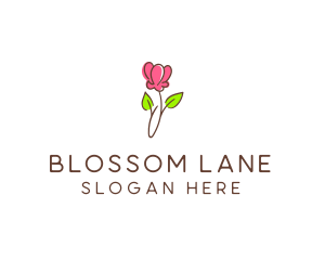 Beauty Product Flower  logo design