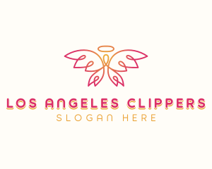 Angelic Holy Wings logo design