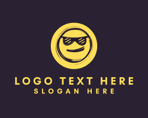 Emoji - Cool Graffiti Smiley logo design