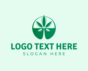 Hemp Product - Cannabis Leaf Dispensary logo design