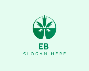 Cannabis Leaf Dispensary Logo