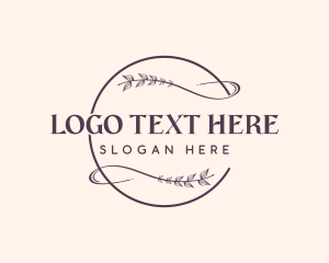 Styling - Floral Feminine Wordmark logo design