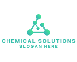 Chemical - Science Club Molecule Laboratory logo design