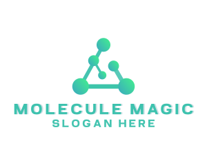 Molecule - Science Club Molecule Laboratory logo design