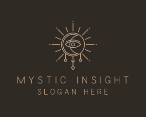 Cosmic Astronomy Eye logo design