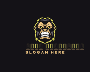 Mascot - Angry Gaming Gorilla logo design