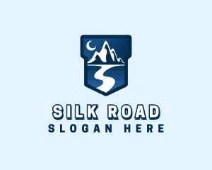 Mountain Travel Road logo design