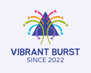 Burst - Festival Star Fireworks logo design