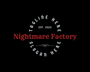 Gothic Horror Company logo design