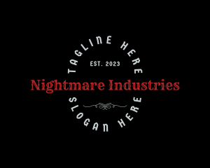 Horror - Gothic Horror Company logo design