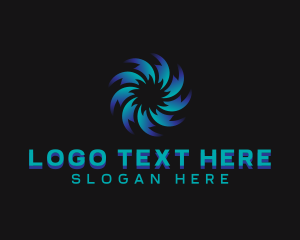 App - Motion Cyber Technology logo design