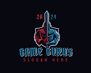 Knight Warrior Gaming logo design