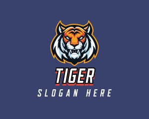 Tiger Game Varsity logo design