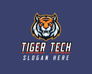 Tiger Game Varsity logo design