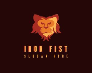 Tough - Lion Head Safari logo design