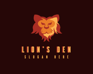 Lion Head Safari logo design