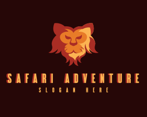 Lion Head Safari logo design