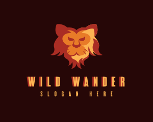 Lion Head Safari logo design