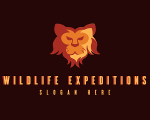 Safari - Lion Head Safari logo design