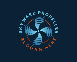 Propeller - Ventilation Wind Propeller logo design