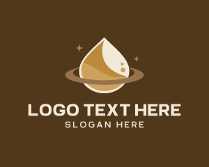 Galactic - Essential Oil Orbit logo design