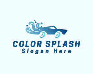 Water Splash Car Wash logo design